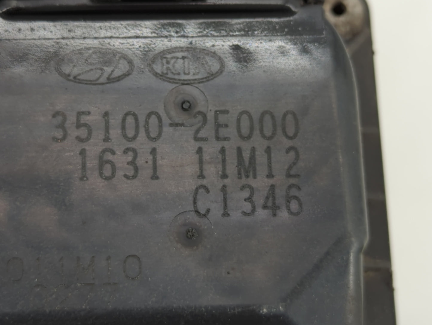 2011-2020 Hyundai Elantra Throttle Body P/N:35100-2E000 1302150124 Fits OEM Used Auto Parts - Oemusedautoparts1.com