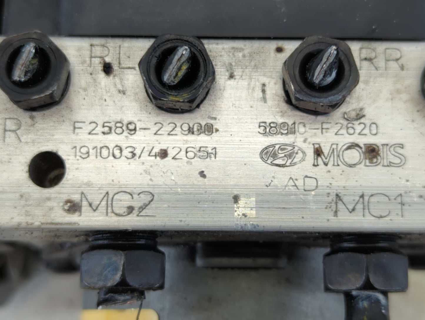 2019-2020 Hyundai Elantra ABS Pump Control Module Replacement P/N:F2589-22900 Fits Fits 2019 2020 OEM Used Auto Parts - Oemu