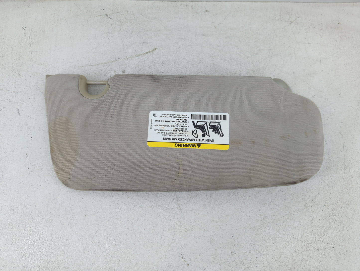 2018-2021 Hyundai Kona Sun Visor Shade Replacement Driver Left Mirror Fits Fits 2018 2019 2020 2021 OEM Used Auto Parts - Oe