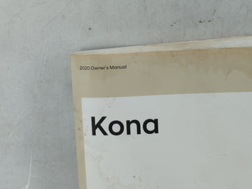 2020 Hyundai Kona Owners Manual Book Guide P/N:KJ90-EU98C OEM Used Auto Parts
