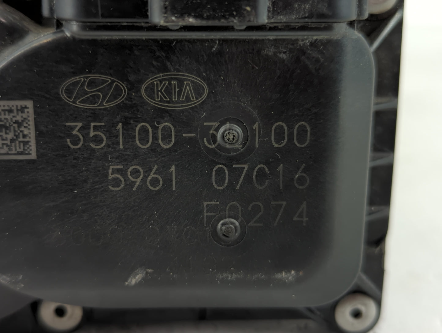 2020-2022 Hyundai Palisade Throttle Body P/N:35100-3L100 Fits Fits 2017 2018 2019 2020 2021 2022 OEM Used Auto Parts - Oemus