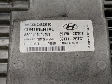 2020 Hyundai Santa Fe PCM Engine Control Computer ECU ECM PCU OEM P/N:39171-2GTC1 39170-2GTC1 Fits OEM Used Auto Parts