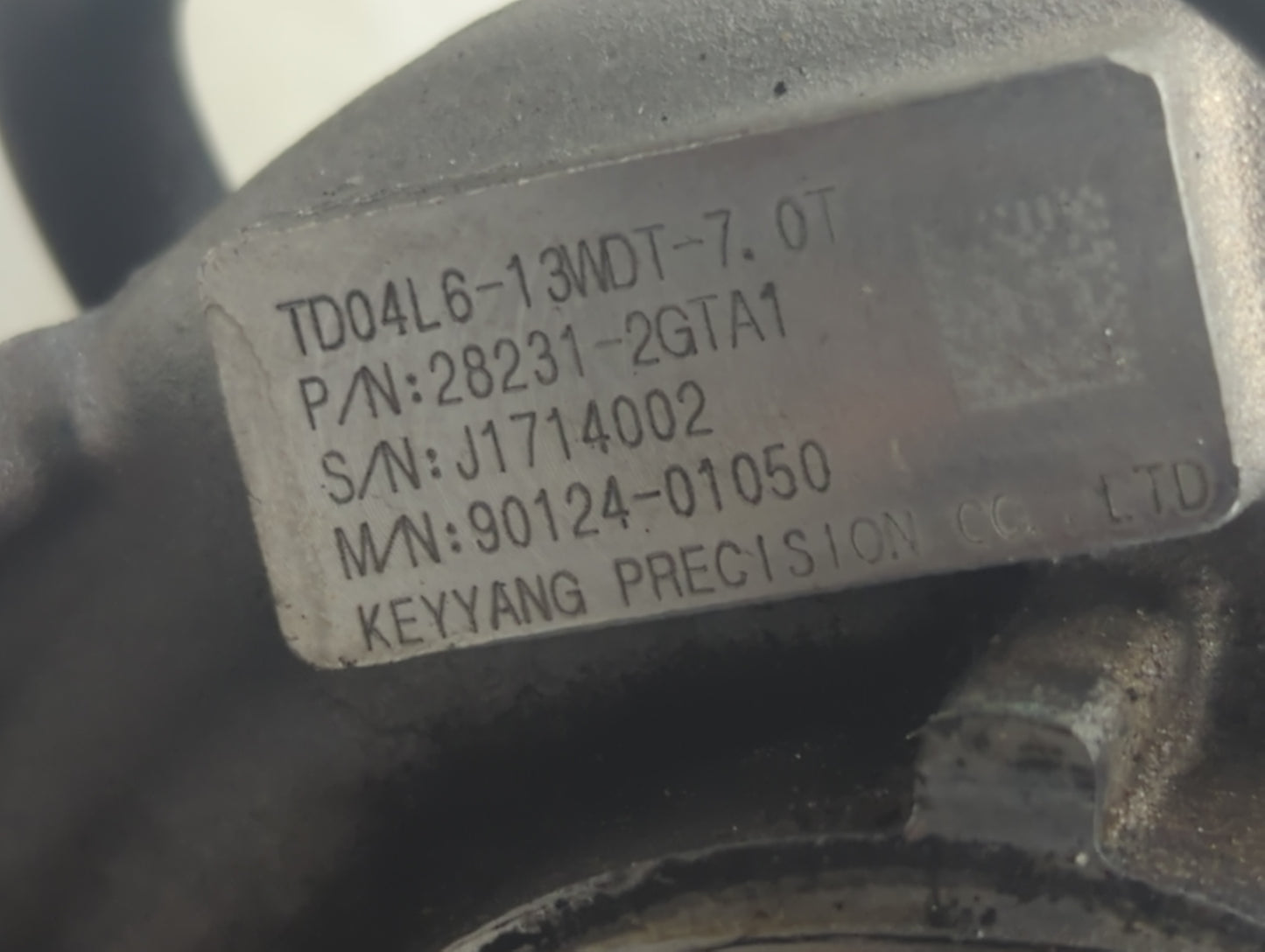 2019 Santa Fe Turbocharger Turbo Charger Super Charger Supercharger - Oemusedautoparts1.com