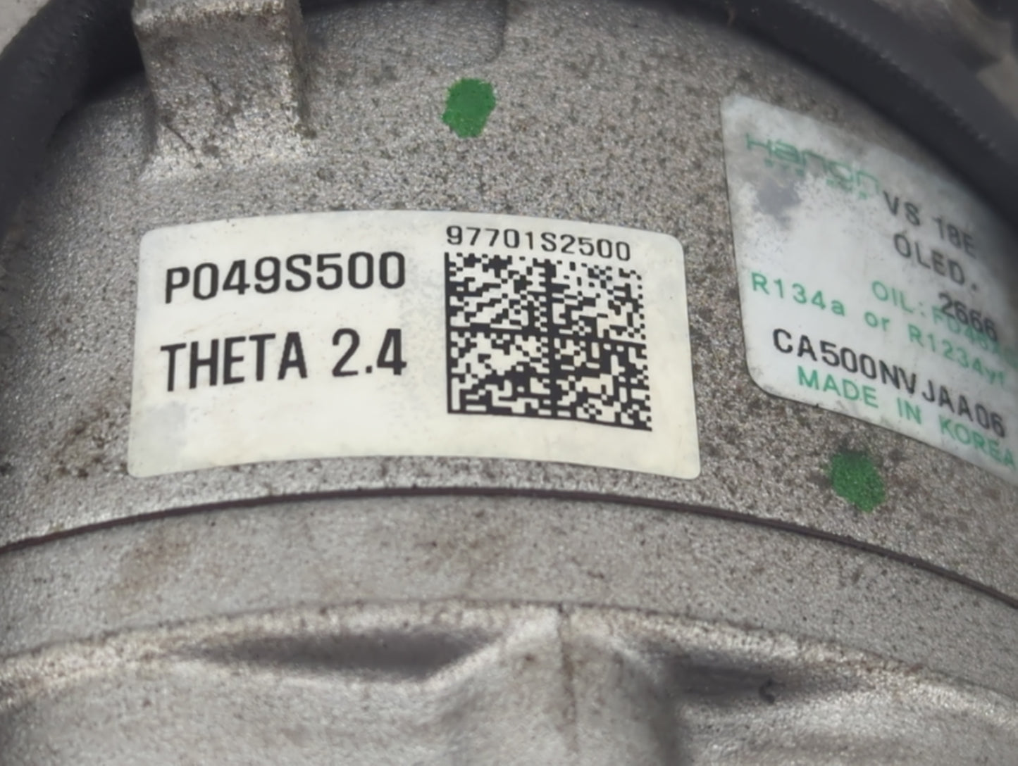 2019-2020 Hyundai Santa Fe Air Conditioning A/c Ac Compressor Oem - Oemusedautoparts1.com