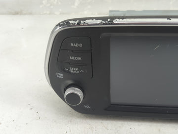2019-2020 Hyundai Santa Fe Radio AM FM Cd Player Receiver Replacement P/N:96160-S2320VCS Fits Fits 2019 2020 OEM Used Auto Parts