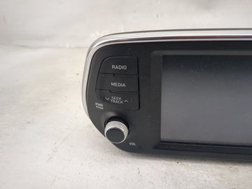 2019-2020 Hyundai Santa Fe Radio AM FM Cd Player Receiver Replacement P/N:96160-S2320VCS ADC40S2AN Fits Fits 2019 2020 OEM Used Auto Parts