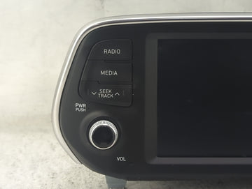 2019-2020 Hyundai Santa Fe Radio AM FM Cd Player Receiver Replacement P/N:96160-S2320VCS ADC40S2AN, TQ8-ADC40S Fits Fits 2019 2020 OEM Used Auto Parts