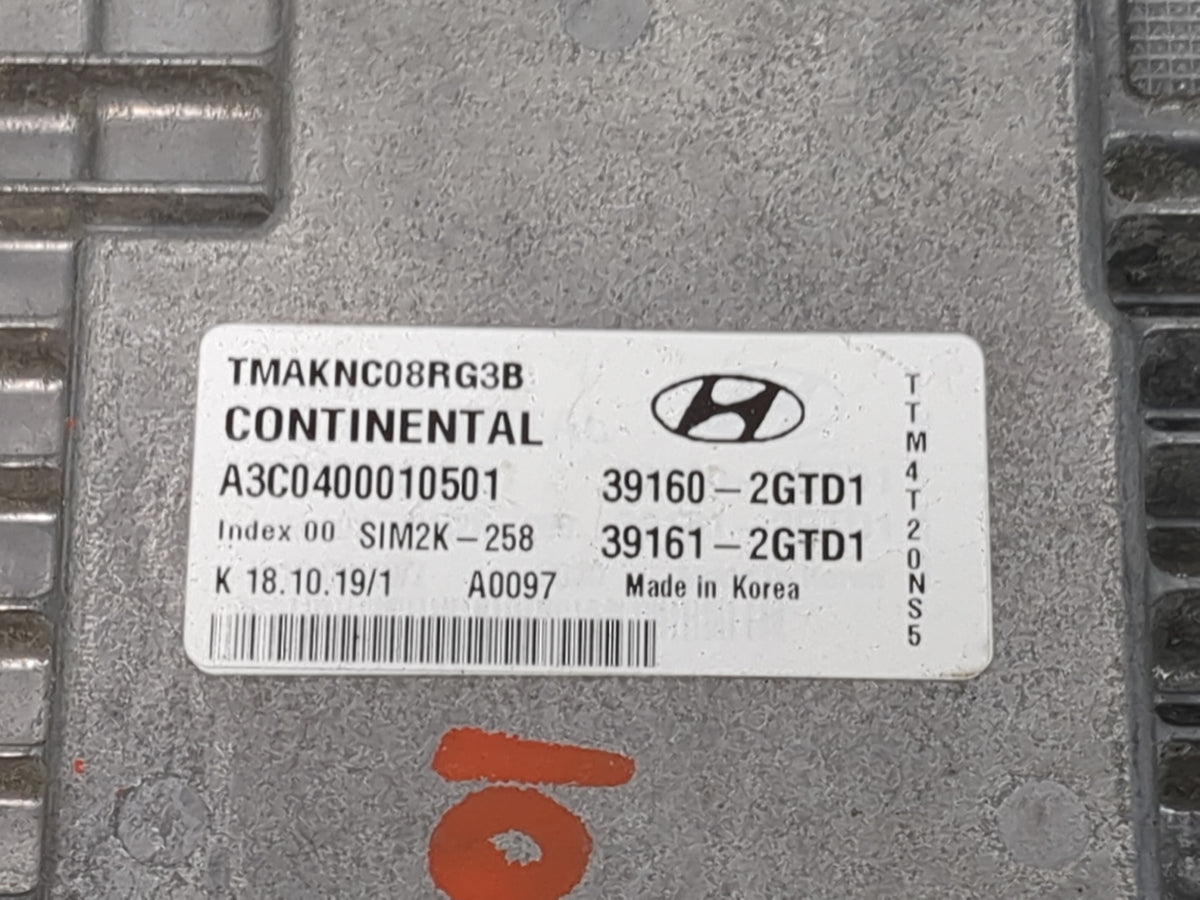 2020 Hyundai Santa Fe PCM Engine Control Computer ECU ECM PCU OEM P/N:39160-2GTD1 39161-2GTD1, TMAKNC08RG3B, A3C0400010501 F