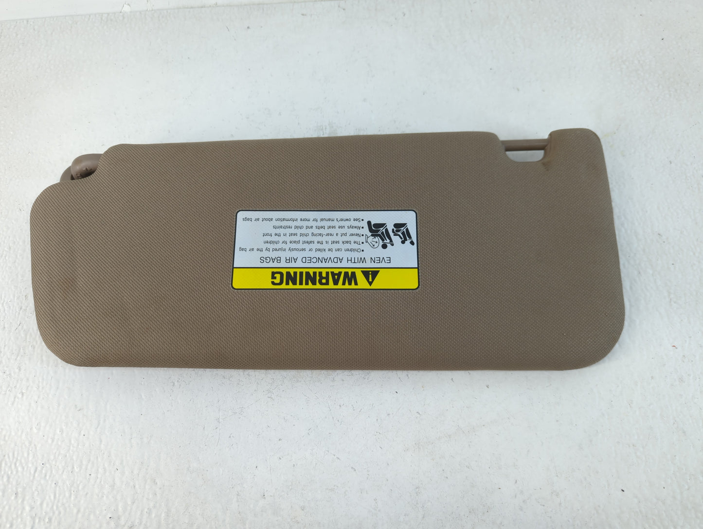 2019-2021 Hyundai Santa Fe Sun Visor Shade Replacement Passenger Right Mirror Fits Fits 2019 2020 2021 OEM Used Auto Parts -