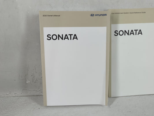 2020 Hyundai Sonata Owners Manual Book Guide OEM Used Auto Parts