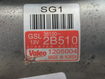 2012-2020 Hyundai Veloster Car Starter Motor Solenoid OEM P/N:36100-2B510 Fits OEM Used Auto Parts