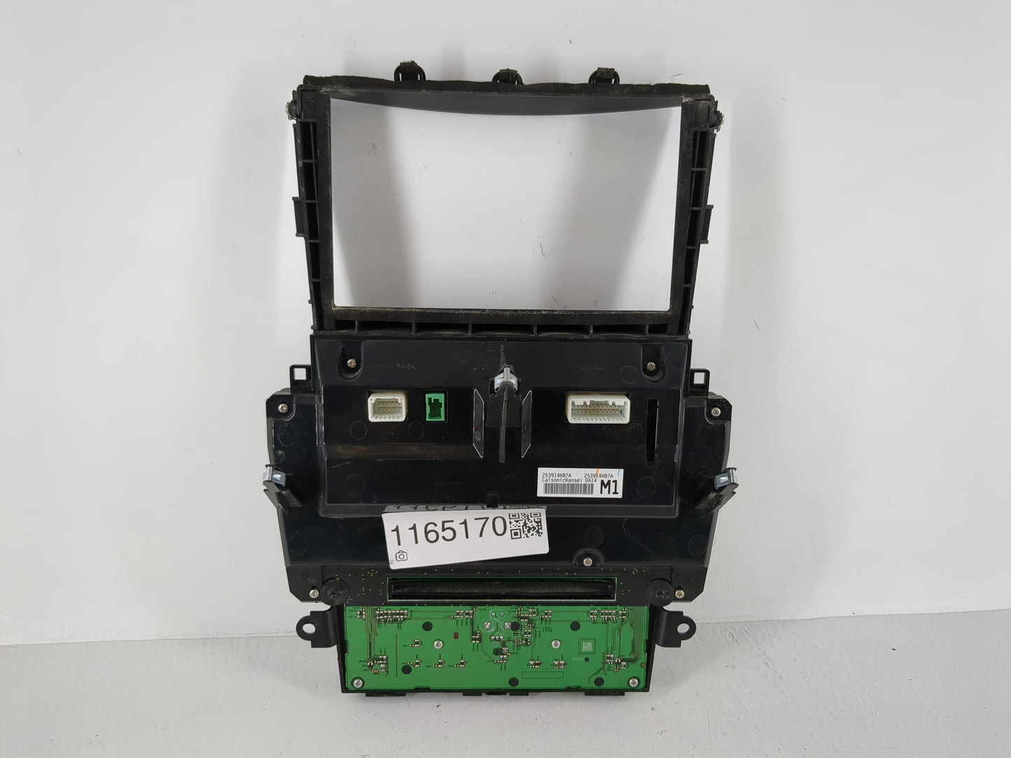 2020 Infiniti Q50 Climate Control Module Temperature AC/Heater Replacement Fits OEM Used Auto Parts - Oemusedautoparts1.com