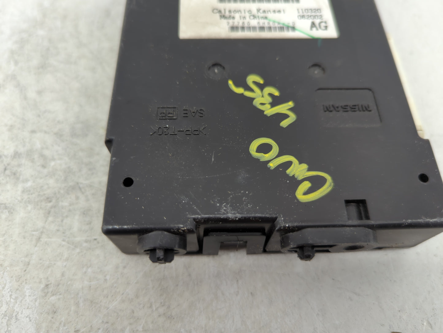 2015-2020 Infiniti Q50 Radio AM FM Cd Player Receiver Replacement P/N:27760 6HR0A Fits Fits 2015 2016 2017 2018 2019 2020 OE