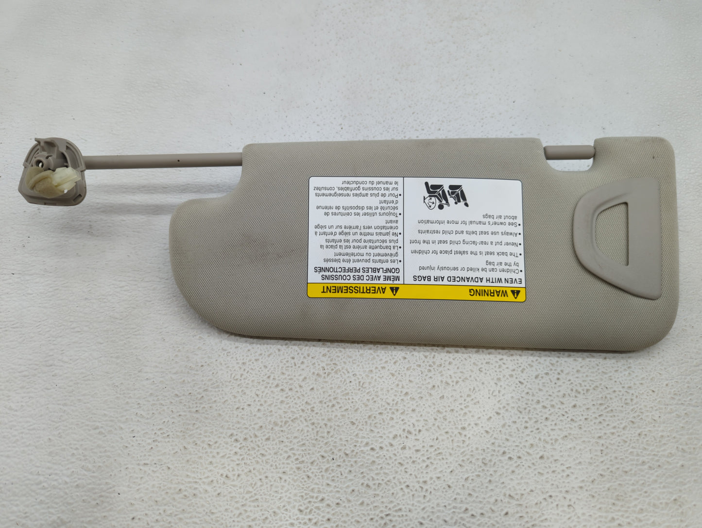 2014-2020 Infiniti Q50 Sun Visor Shade Replacement Passenger Right Mirror Fits Fits 2014 2015 2016 2017 2018 2019 2020 OEM U