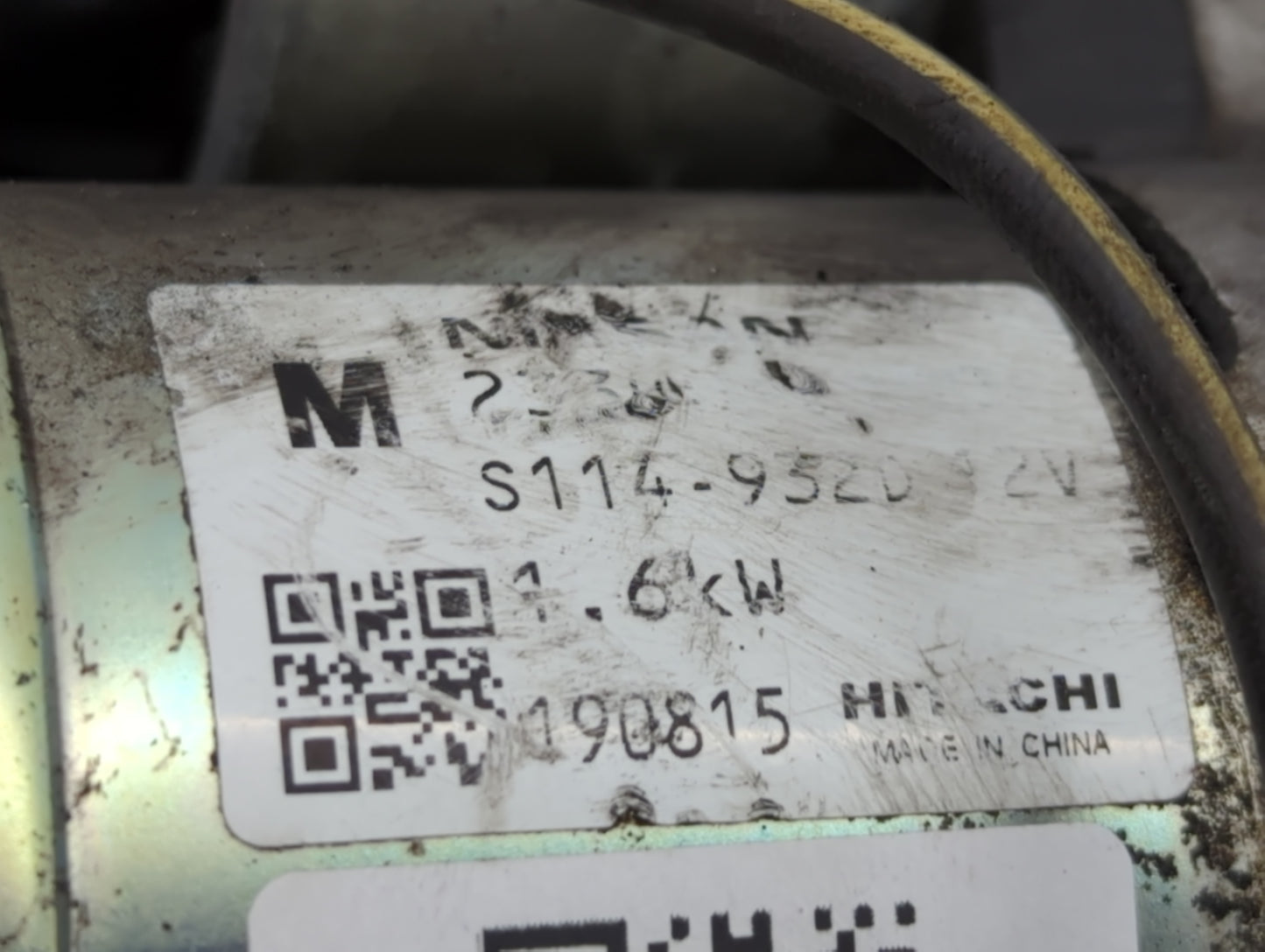 2014-2020 Infiniti Q50 Car Starter Motor Solenoid OEM P/N:190815 S114-932D Fits OEM Used Auto Parts - Oemusedautoparts1.com