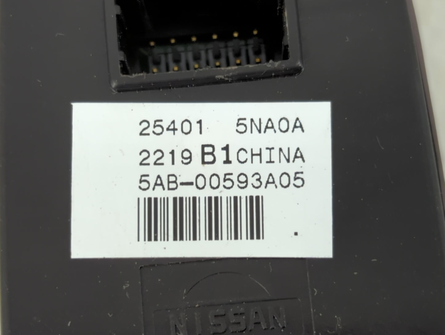2019-2020 Infiniti Qx50 Master Power Window Switch Replacement Driver Side Left P/N:5AB-00593A05 25401 5NA0A Fits Fits 2019