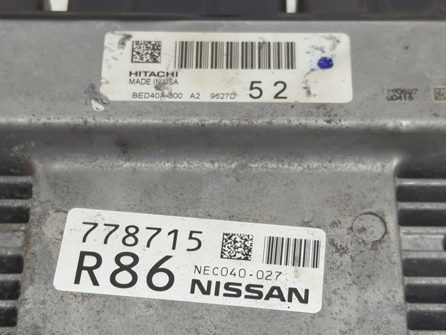 2018-2020 Infiniti Qx60 PCM Engine Control Computer ECU ECM PCU OEM P/N:NEC040-027 BED40A-300 Fits Fits 2018 2019 2020 OEM U
