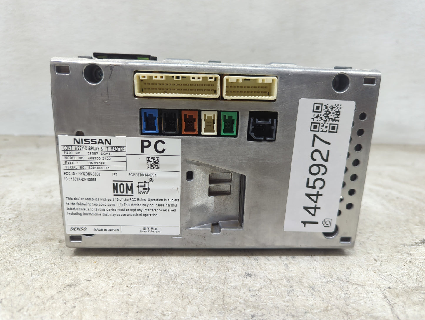 2019-2020 Infiniti Qx60 Information Display Screen - Oemusedautoparts1.com