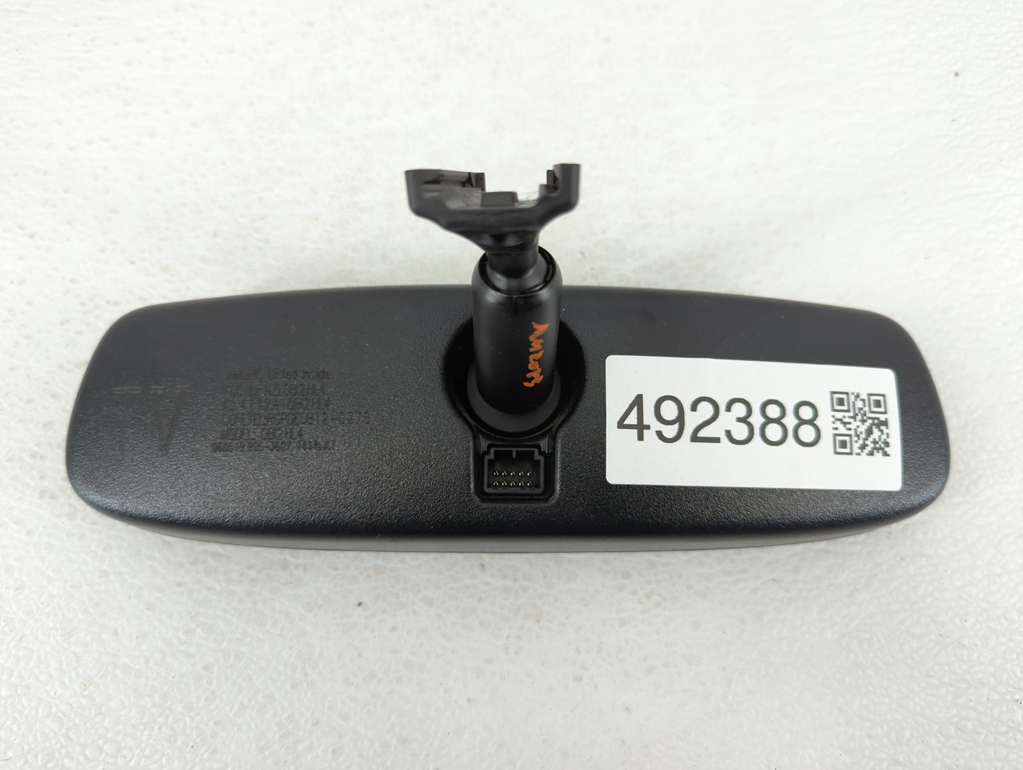 2016-2020 Infiniti Qx60 Interior Rear View Mirror Replacement OEM P/N:060519 905 Fits Fits 2006 2015 2016 2017 2018 2019 202