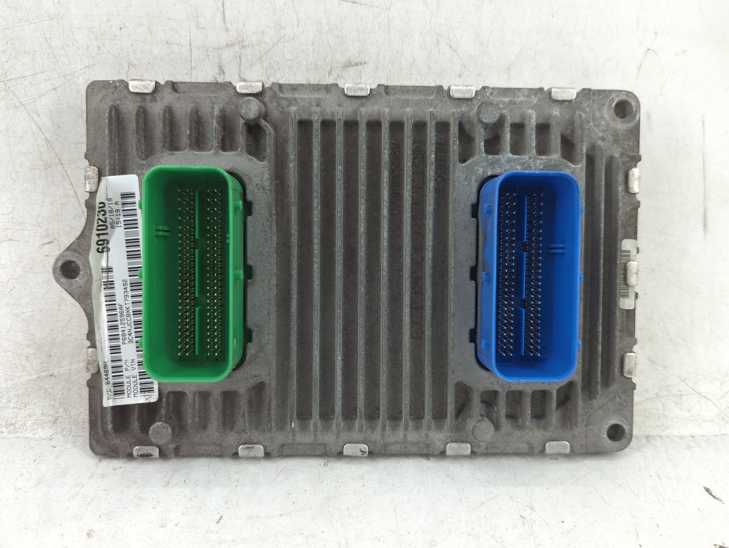 2020 Jeep Compass PCM Engine Control Computer ECU ECM PCU OEM P/N:68342095AA Fits OEM Used Auto Parts - Oemusedautoparts1.co