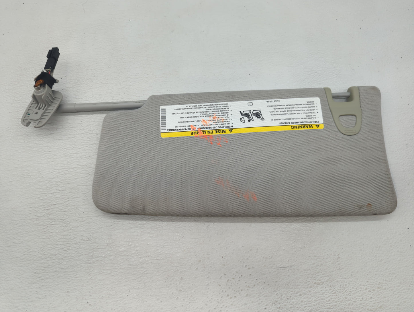 2020 Jeep Compass Sun Visor Shade Replacement Passenger Right Mirror Fits OEM Used Auto Parts - Oemusedautoparts1.com