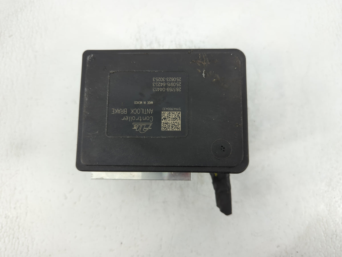 2017-2018 Jeep Compass Anti-Lock Brake ABS Pump Module Actuator OEM P/N:P68485883AA Fits Fits 2017 2018 OEM Used Auto Parts