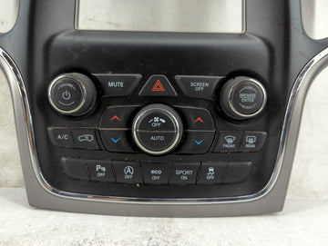 2020 Jeep Grand Cherokee Radio Control Panel