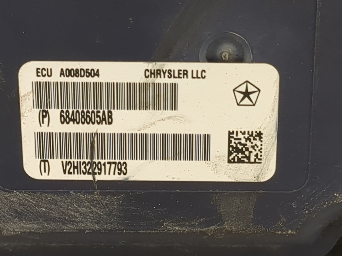 2019-2020 Jeep Grand Cherokee Anti-Lock Brake ABS Pump Module Actuator OEM P/N:68408605AB A008D504 Fits Fits 2019 2020 OEM U