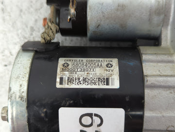 2015-2021 Jeep Renegade Car Starter Motor Solenoid OEM P/N:M000T39071 68084005AA Fits OEM Used Auto Parts
