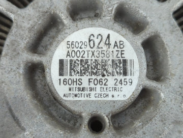 2015-2021 Jeep Renegade Alternator Replacement Generator Charging Assembly Engine OEM P/N:A002TX3581ZE 56029624AB Fits OEM Used Auto Parts
