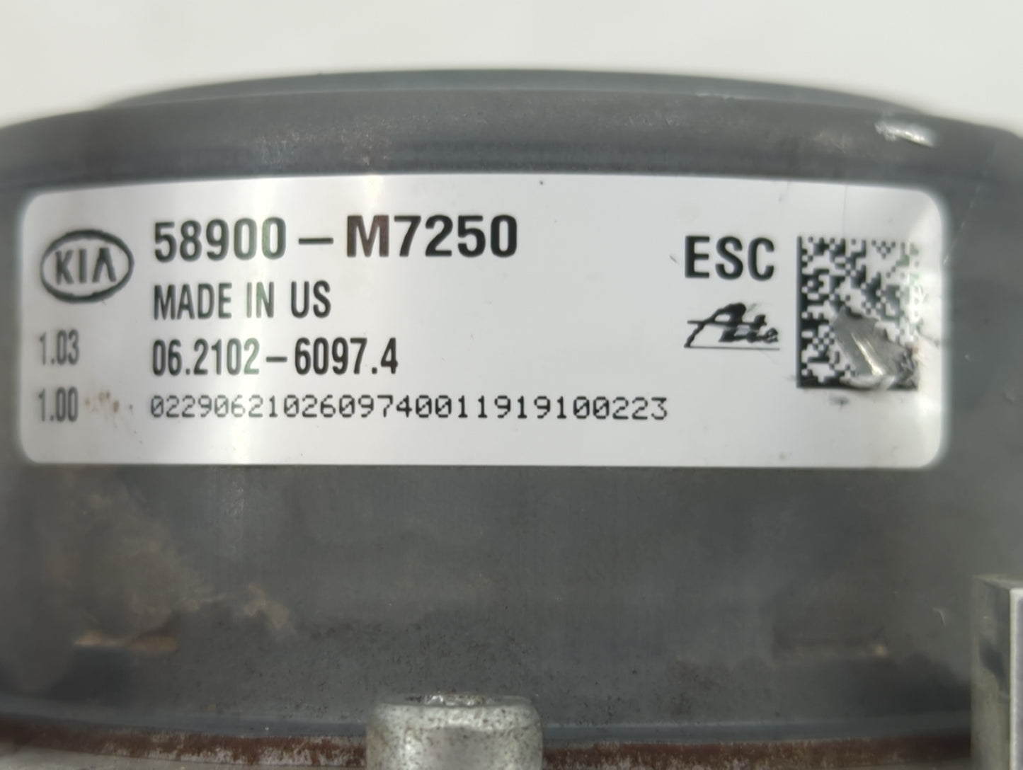 2019-2021 Kia Forte ABS Pump Control Module Replacement P/N:58900-M7250 Fits Fits 2019 2020 2021 OEM Used Auto Parts - Oemus