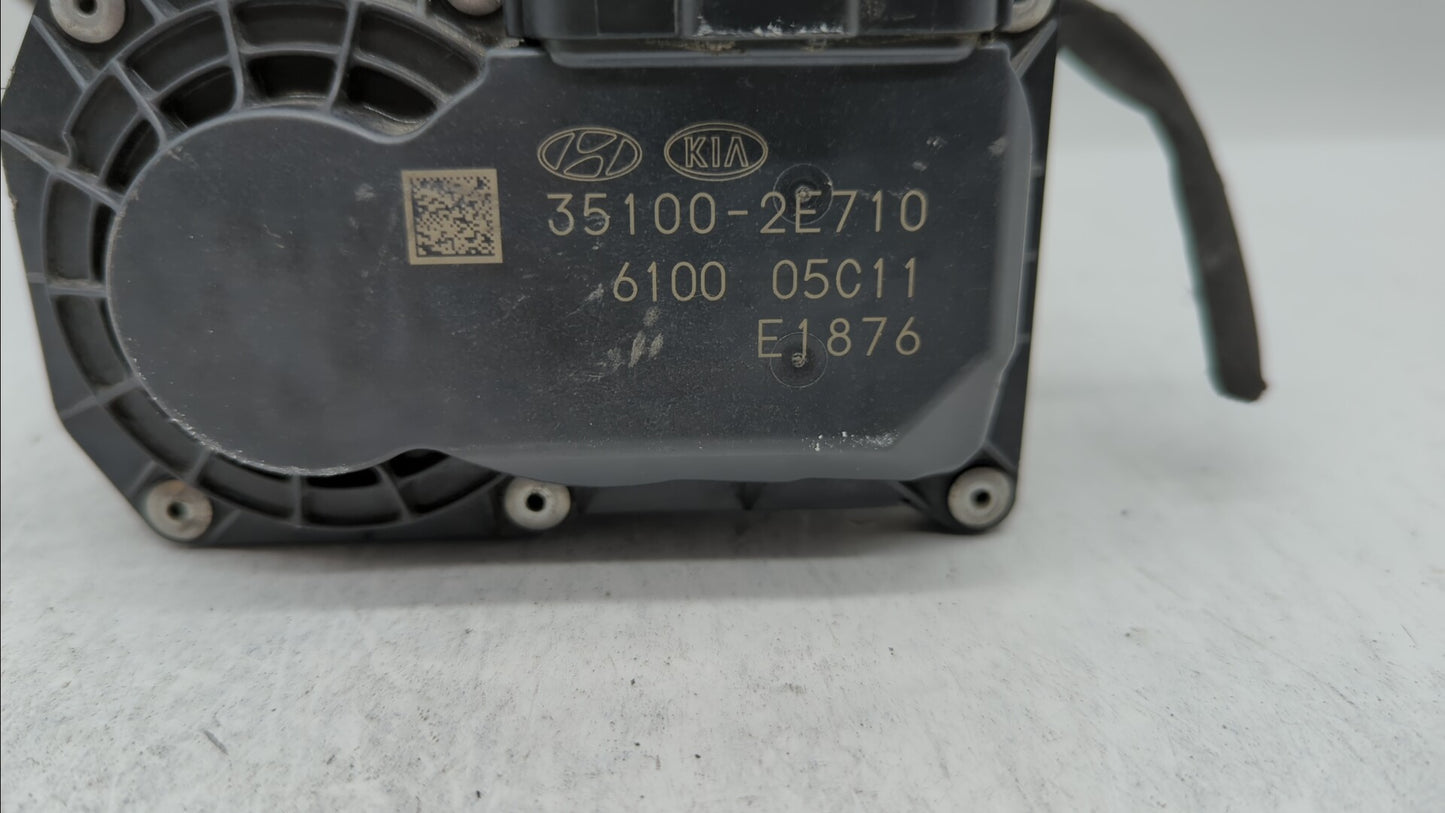 2020 Kia Forte Throttle Body P/N:35100-2E710 Fits OEM Used Auto Parts - Oemusedautoparts1.com