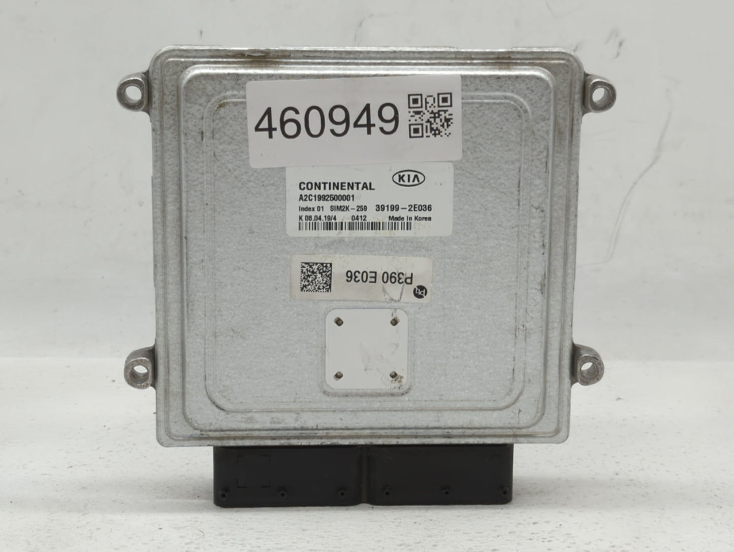 2020-2021 Kia Forte PCM Engine Control Computer ECU ECM PCU OEM P/N:39199-2E036 Fits Fits 2020 2021 OEM Used Auto Parts - Oe