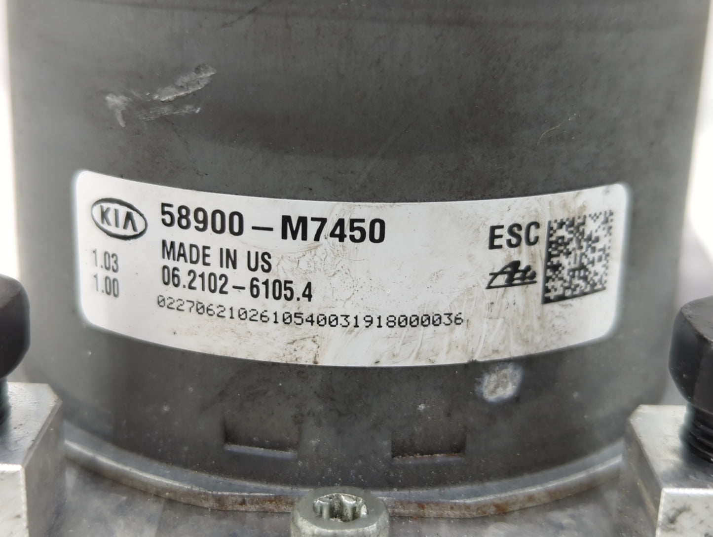 2019-2021 Kia Forte ABS Pump Control Module Replacement P/N:58900-M7450 Fits Fits 2019 2020 2021 OEM Used Auto Parts - Oemus