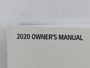 2020 Kia Forte Owners Manual Book Guide P/N:DLS4-EC9DB OEM Used Auto Parts