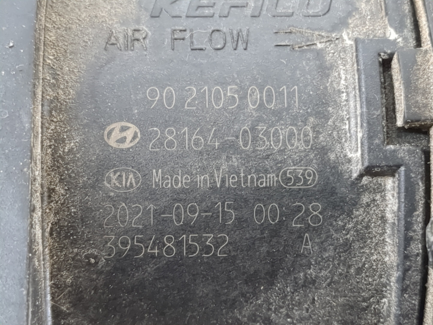 2017-2020 Kia Niro Mass Air Flow Meter Maf - Oemusedautoparts1.com