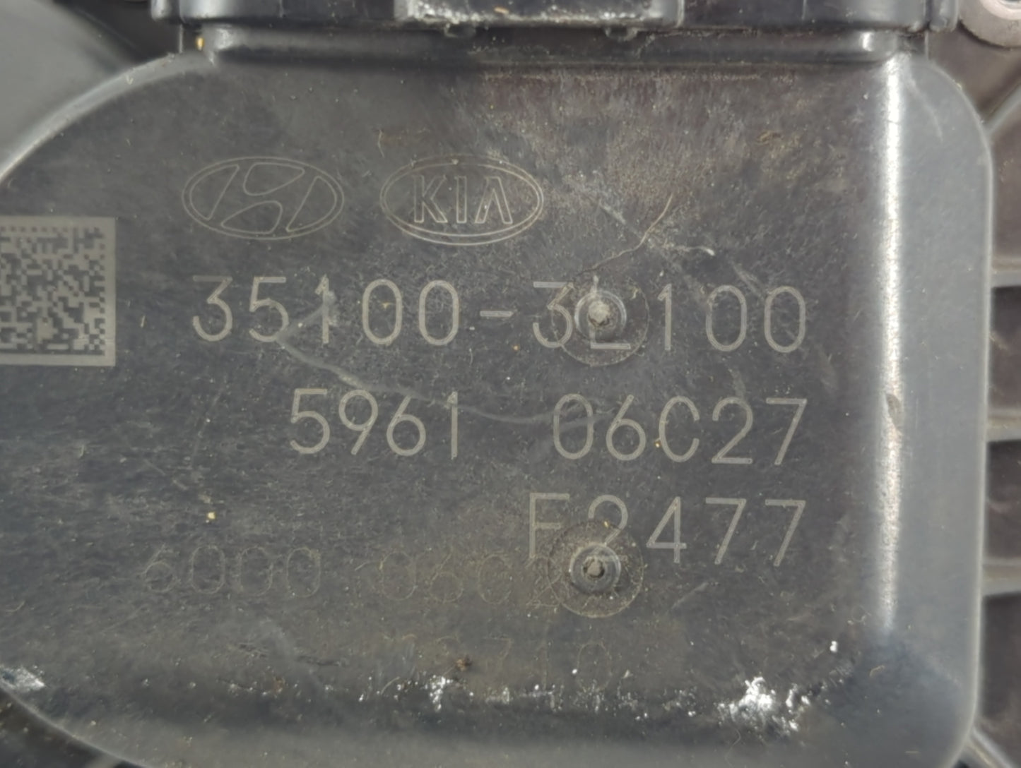2019-2020 Kia Sorento Throttle Body P/N:35100-3L100 Fits Fits 2017 2018 2019 2020 2021 2022 OEM Used Auto Parts - Oemusedaut