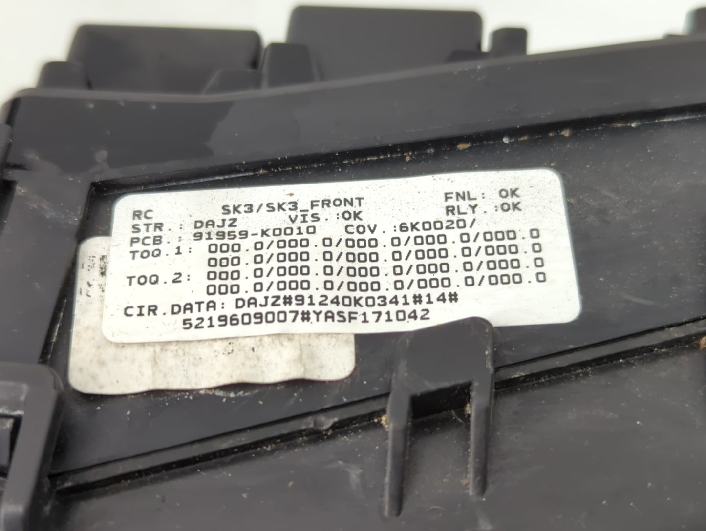 2020-2021 Kia Soul Fusebox Fuse Box Panel Relay Module Fits Fits 2020 2021 OEM Used Auto Parts - Oemusedautoparts1.com