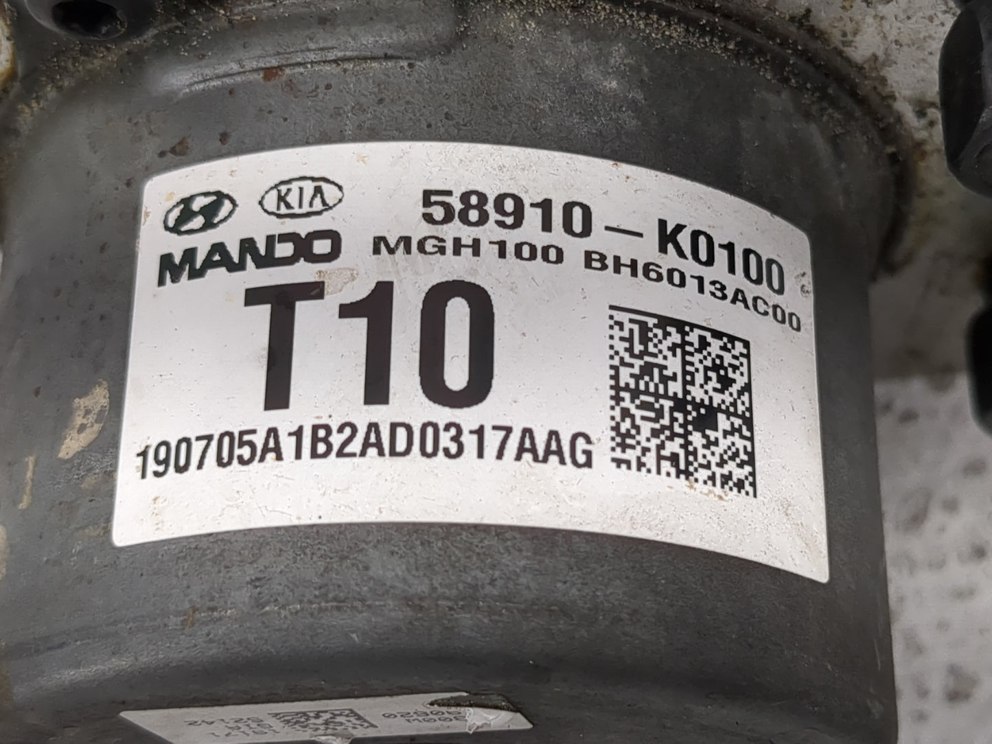 2020-2021 Kia Soul ABS Pump Control Module Replacement P/N:58910-K0100 Fits Fits 2020 2021 OEM Used Auto Parts - Oemusedauto