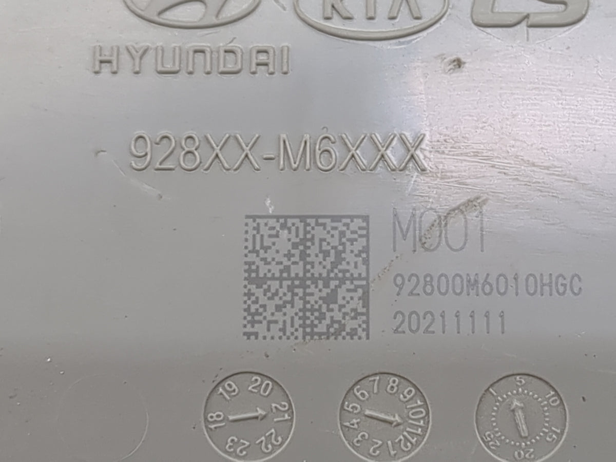 2020-2021 Kia Soul Overhead Roof Console Gray 1497416 - Oemusedautoparts1.com