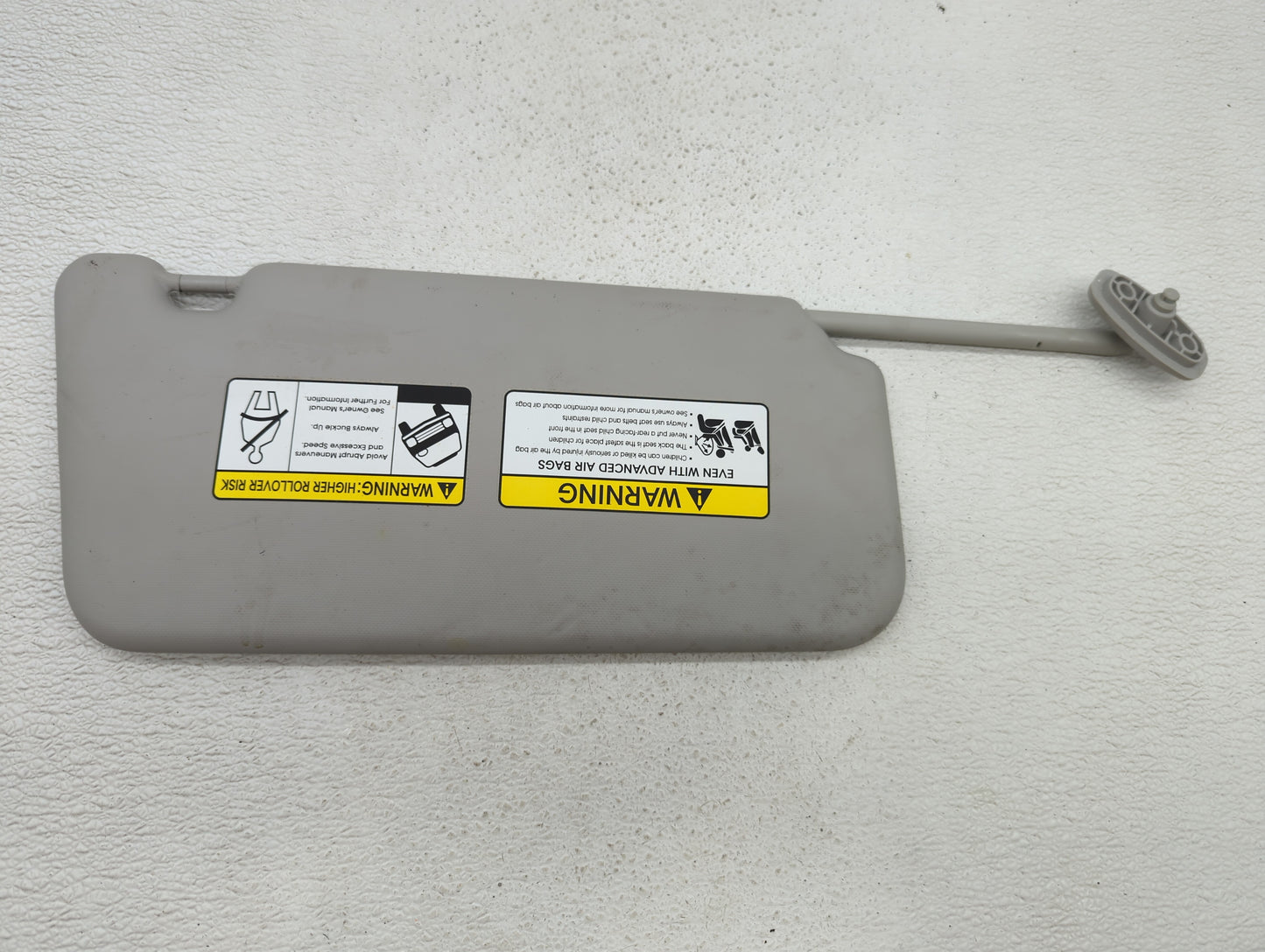 2020 Kia Soul Sun Visor Shade Replacement Driver Left Mirror Fits OEM Used Auto Parts - Oemusedautoparts1.com