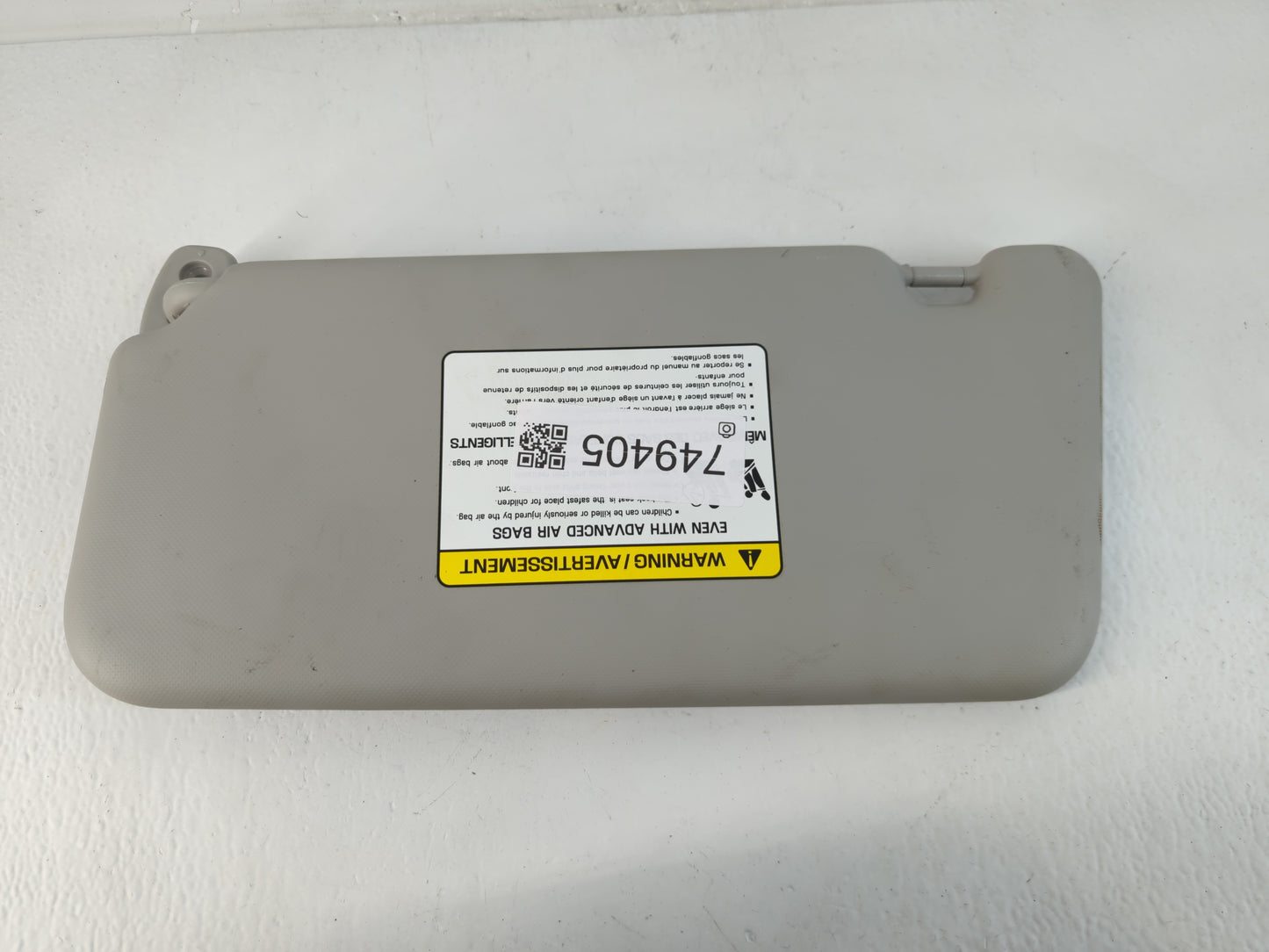 2020-2021 Kia Soul Sun Visor Shade Replacement Passenger Right Mirror Fits Fits 2020 2021 OEM Used Auto Parts - Oemusedautop