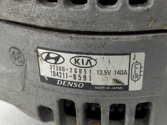 2017-2021 Kia Sportage Alternator Replacement Generator Charging Assembly Engine OEM P/N:104211-8591 37300-2G051 Fits OEM Used Auto Parts