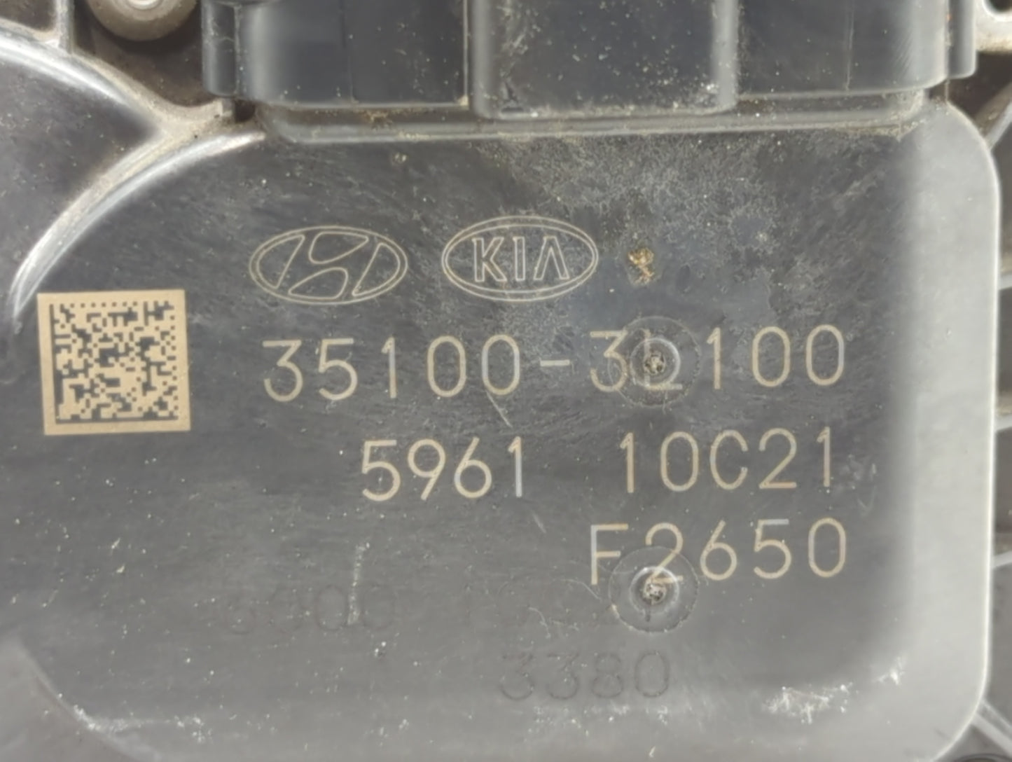 2020-2022 Kia Telluride Throttle Body P/N:35100-3L100 Fits Fits 2017 2018 2019 2020 2021 2022 OEM Used Auto Parts - Oemuseda