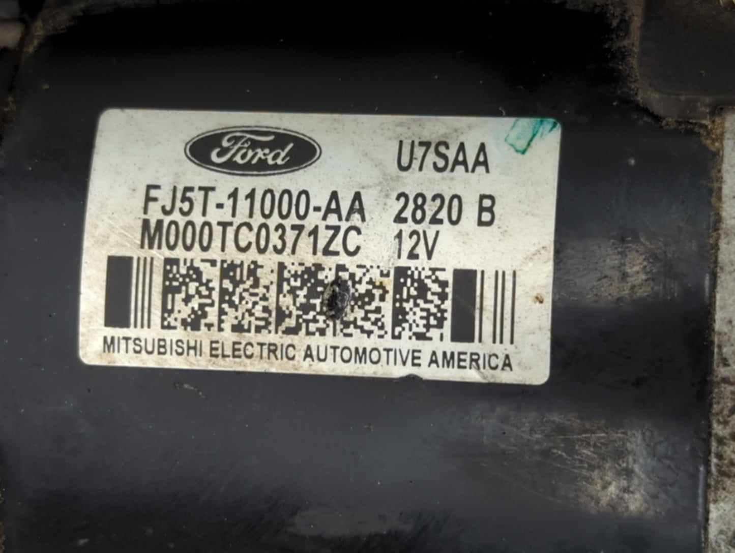 2013-2020 Lincoln Mkz Car Starter Motor Solenoid OEM P/N:FJ5T-11000-AA Fits Fits 2012 2013 2014 2015 2016 2017 2018 2019 202