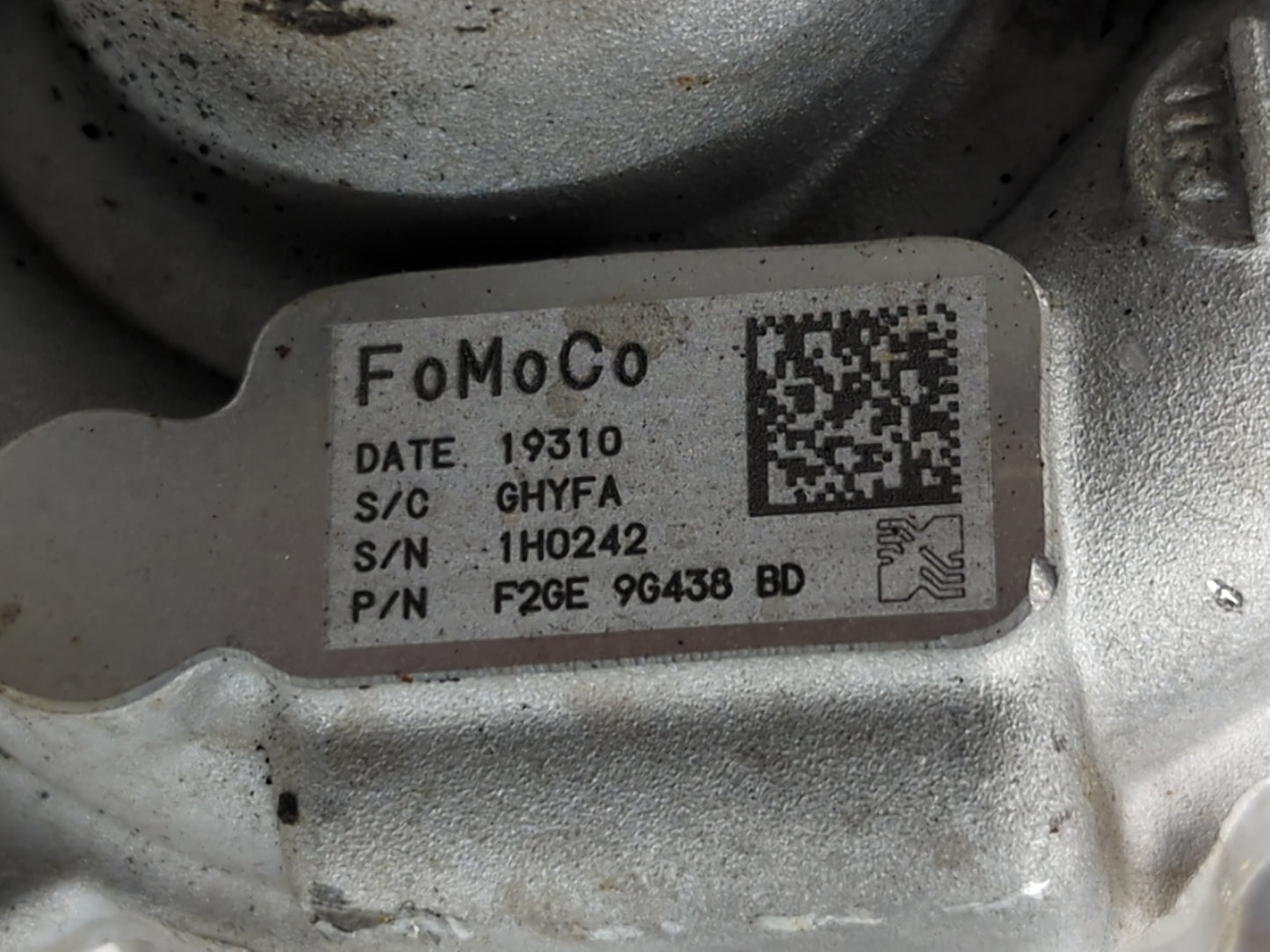 2017 Lincoln Mkz Turbocharger Turbo Charger Super Charger Supercharger - Oemusedautoparts1.com