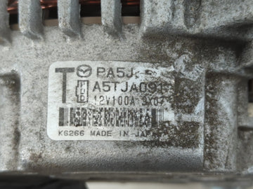 2017-2022 Mazda Cx-5 Alternator Replacement Generator Charging Assembly Engine OEM P/N:A5TJA091 Fits OEM Used Auto Parts