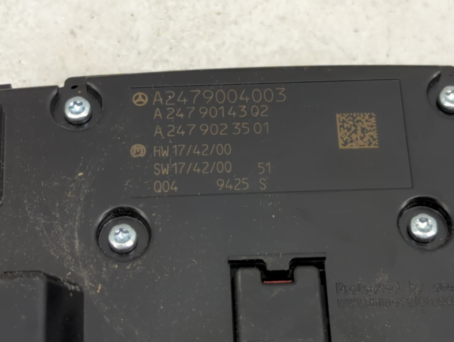 2020 Mercedes-Benz A-Class Radio AM FM Cd Player Receiver Replacement P/N:A2479004003 A24790143Q2, A24790235Q1 Fits Fits 202
