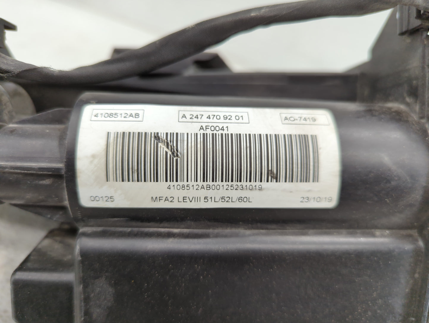2020 Mercedes-benz Cla250 Fuel Vapor Charcoal Canister - Oemusedautoparts1.com