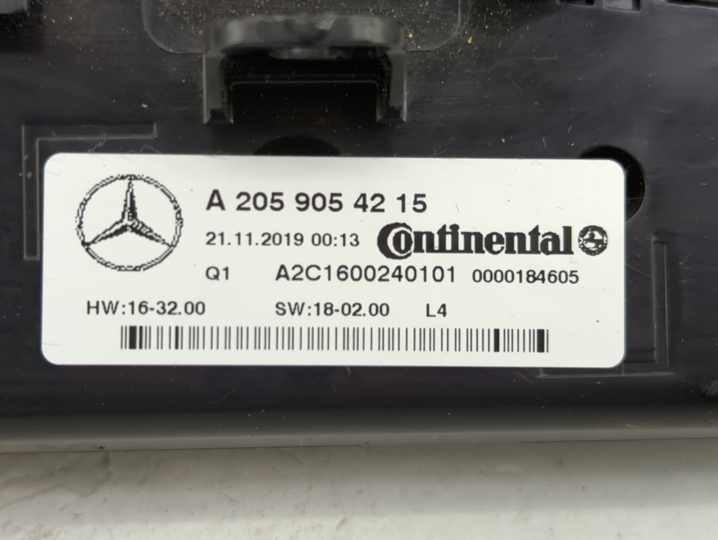 2020-2022 Mercedes-Benz Glc300 Climate Control Module Temperature AC/Heater Replacement P/N:A2059054215 A2C1600240101 Fits O